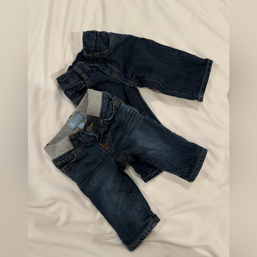 0-3 & 3-6 BABY GAP Jeans. Boys or girls